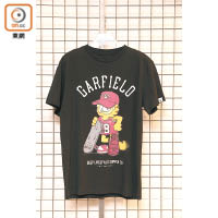 DEEP LA×《Garfield》黑色上衣 $210（A）