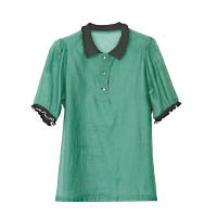 Fleamadonna深綠色反領上衣 $2,490（B）