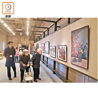 一樓還有不少空間用作畫展等文化藝術用途。