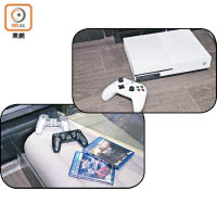 車上有年輕人愛玩的電子遊戲機包括PlayStation與Xbox提供，不怕齋睇風景會悶。