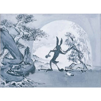 尼古拉斯透過「威利狼」，創作出一系列關於自身觀察的作品。