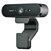 Logitech BRIO 4K Pro Webcam具備RightLight 3技術提升影像質素。<br>售價：$1,699（a）