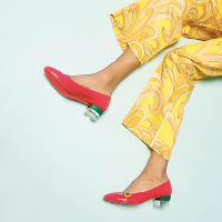 Bibababy桃紅色平底鞋 $6,500