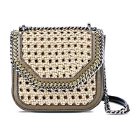 綠色Falabella Box Wicker Mini手袋 $7,160