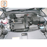 採用1.4公升TFSI引擎，動力充沛亦見省油。