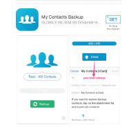 《My Contacts Backup》供免費下載，iPhone用戶必裝。
