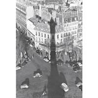 Willy Ronis, L'ombre de la colonne de la Bastille sur les toits de Paris ©Willy Ronis_Mediatheque