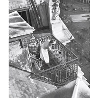 Willy Ronis, Le balcon du Claridge ©Willy Ronis_Mediatheque