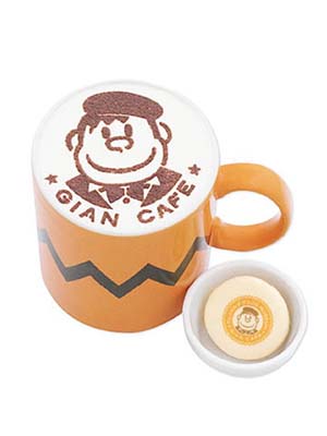 比平時分量多2倍的牛奶咖啡「Cafe．俺」，每杯￥800（約HK$56）。