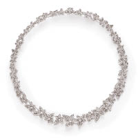 Boucheron Lierre de Paris鑽石白金頸鏈 $71.2萬（B）