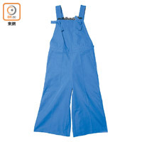 Sportmax Code彩藍色闊腳工人褲 $4,880（G）