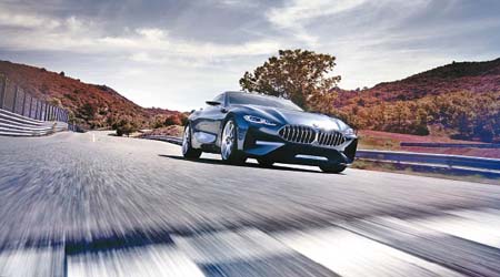 BMW日前發表的Concept 8，極有可能是全新8系Coupe的雛形。