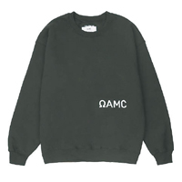 OAMC黑底白字衞衣 $1,499（A）