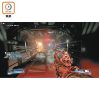 試玩區<br>試玩《Doom》時射擊過程流暢，移動及瞄準目標反應靈敏。