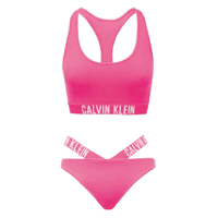 Calvin Klein桃紅色Cut Out Two-Piece泳衣 $990（K）