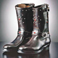ACE Western Belts×Attractions Lot 508 Studded Engineer Boots $8,100（A）