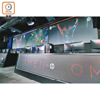 全新OMEN by HP電競系列現已設置於長沙灣Versus Stadium遊戲競賽場地。