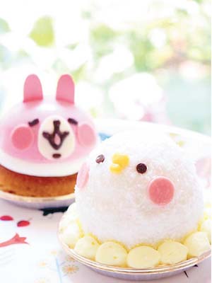表參道店有粉紅兔兔和P助蛋糕，哪件是你杯茶？