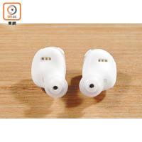 耳機符合亞洲人的耳窩形狀，戴得穩陣！