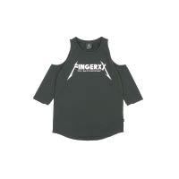 Fingercroxx黑色露肩上衣 $259（B）