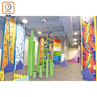 Clip N'Climb Park備有24款遊戲，玩法各有不同，玩家可以寓運動於娛樂。