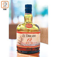 在多個世界級冧酒比賽中獲獎無數的EL Dorado 12 Year Old，是Tiki雞尾酒常用的冧酒之一，酒質芳香甘醇，容易入口。