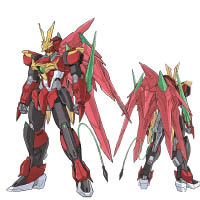 尼爾森操縱的忍Pulse Gundam，加入日本忍者元素。