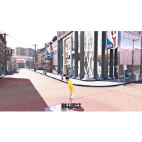 玩家可以游走大街，進入不同店舖及參與活動，類似開放世界玩法。