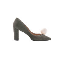 NUMBER TWENTY-ONE灰色珍珠高踭鞋 $2,995（A）
