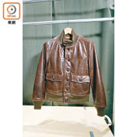 WORKWARE啡色1942 Type A-1 Leather Jacket $5,500