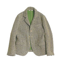 45R綠色羊毛西裝褸 $6,995（G）