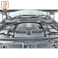 V6引擎加上Supercharger，最大馬力有340ps。