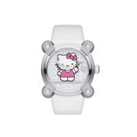 RJ Romain Jerome×Hello Kitty不銹鋼腕錶，限量76枚。<br>$76,950