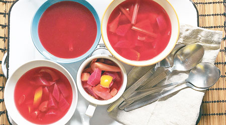 紅菜頭雜菌湯