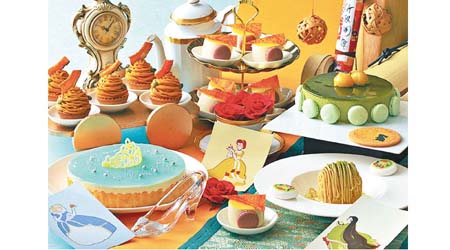 「公主之最愛」甜品自助餐逢星期六、日及公眾假期的下午茶時段供應，成人¥3,300、小童¥2,300，可以品嘗到數十款主題蛋糕與甜品。