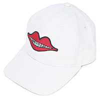 HACULLA紅色嘴唇×白色Cap帽 $778（B）