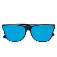RETROSUPERFUTURE黑色框×藍色鏡片墨鏡 $1,270（A）
