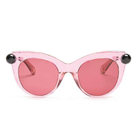 CHRISTOPHER KANE透明粉紅色框×粉紅色鏡片墨鏡 $1,348（B）