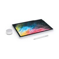 將屏幕與鍵盤摺合便可變成Studio Mode，可配合另購的Surface Dial及Surface Pen發揮創意。