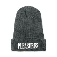 黑色「PLEASURES」字樣冷帽 $329