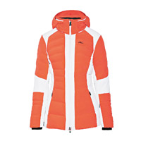 KJUS橙白雙色羽絨滑雪外套 $7,150（A）