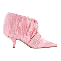Paciotti by Midnight粉紅色閃石包膠Ankle Boots $7,958（E）