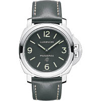 Panerai Luminor Base Logo 3 Days Acciaio黑色錶盤、黑色皮帶腕錶 HK$36,200（限量1,500枚）