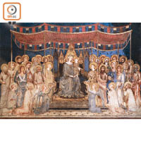 西蒙尼．馬蒂尼的《莊嚴的聖母》是館內的注目作品。