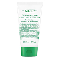 Kiehl’s青瓜植物精華潔面乳 $220/150ml（G）<br>性質溫和，不含肥皂和硫酸鹽（Sulfate），青瓜萃取物成分不會引起肌膚乾燥，偏乾性及敏感性肌膚亦可安心使用。