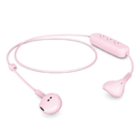 Earbud Plus Wireless以藍牙連接手機，粉紅色勁Fancy。 售價：$468