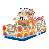 香港海洋公園「威威與好友新春派對」：海洋公園吉祥物「威威與好友」聯同大小熊貓等一眾動物朋友，以及身穿嘉年華服裝的巡遊隊伍載歌載舞大開新春派對，祝各位新年威風過人。