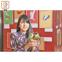 Diana Beltran Herrera愛上「鳥」紙雕