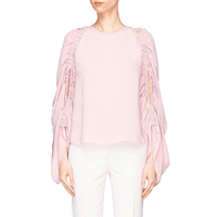 Roksanda粉紅色絲質上衣 $14,200（A）