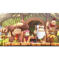 玩家可選擇Diddy Kong、Dixie Kong或Cranky Kong等協助過關。